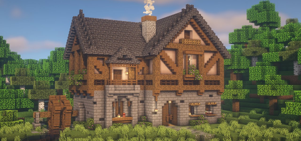 Minecraft  How to Make an Amazing Medieval House for Your