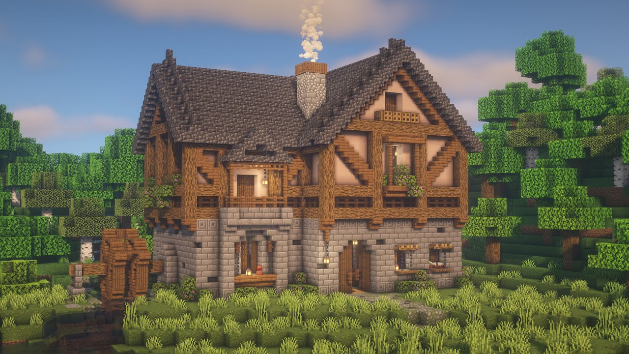 Minecraft easy modern house - Tutorial - video Dailymotion
