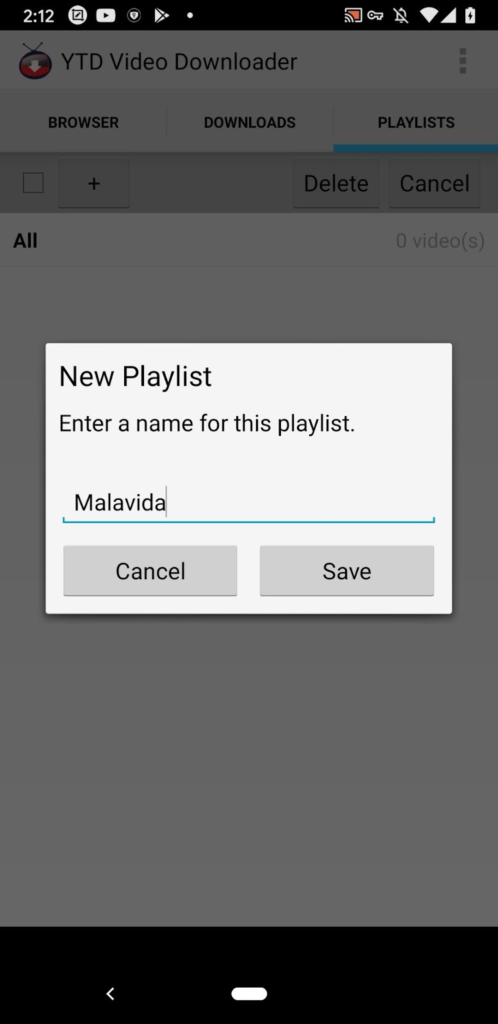 YTD Downloader and converter for Android