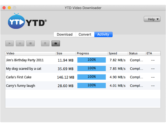 YTD Download Video Playlist